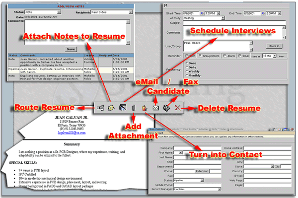 resume tracking system