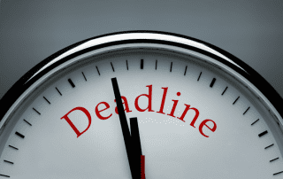 Making Deadlines Less Stressful